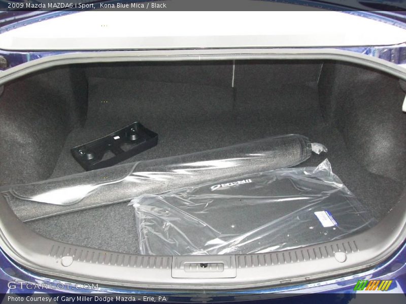 Kona Blue Mica / Black 2009 Mazda MAZDA6 i Sport