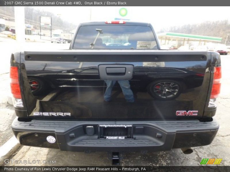 Onyx Black / Ebony Black 2007 GMC Sierra 1500 Denali Crew Cab 4WD