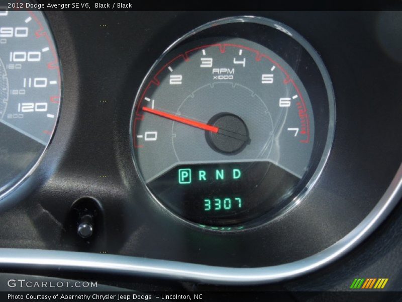 Black / Black 2012 Dodge Avenger SE V6