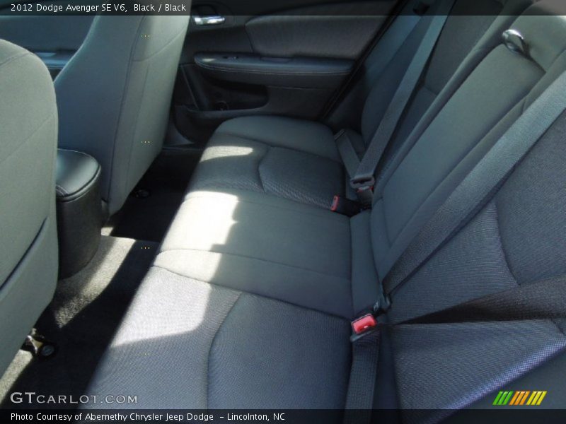 Black / Black 2012 Dodge Avenger SE V6
