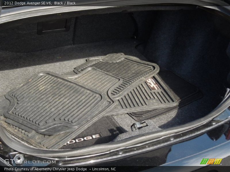 Black / Black 2012 Dodge Avenger SE V6