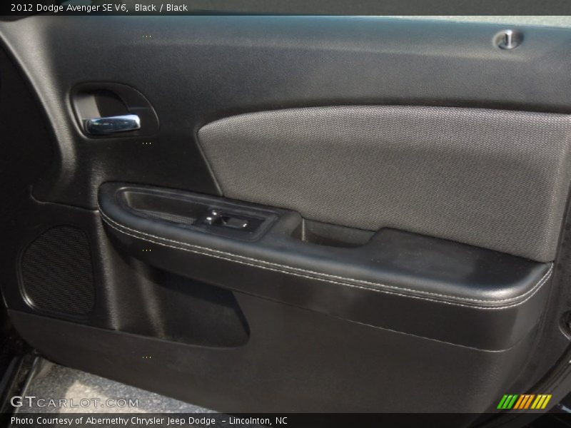 Black / Black 2012 Dodge Avenger SE V6