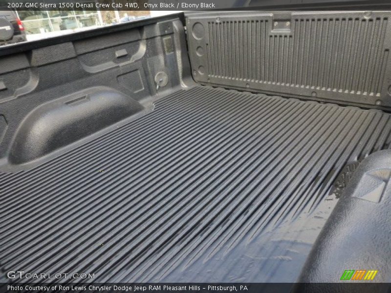 Onyx Black / Ebony Black 2007 GMC Sierra 1500 Denali Crew Cab 4WD