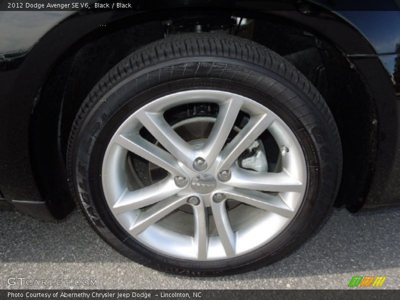 Black / Black 2012 Dodge Avenger SE V6
