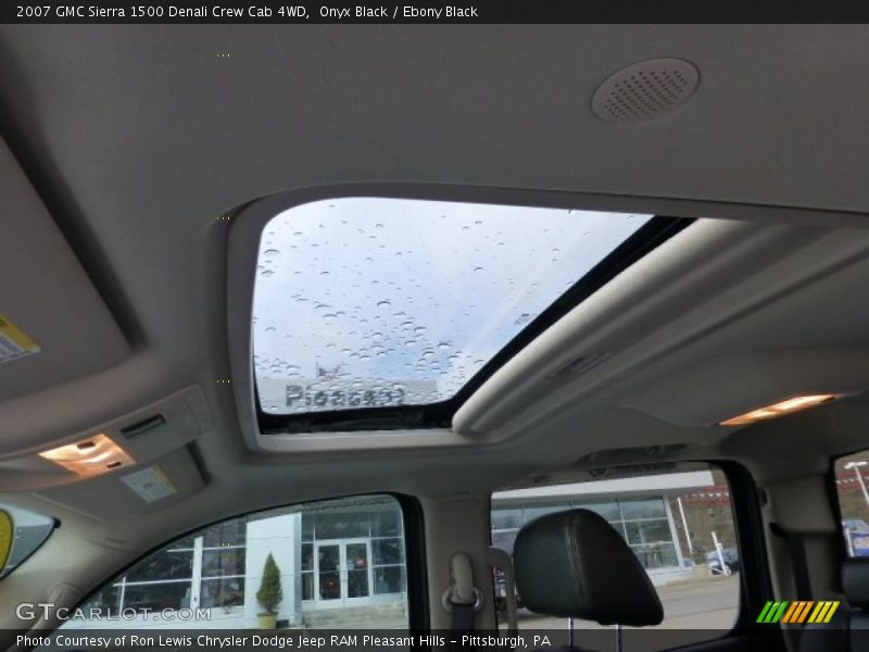 Onyx Black / Ebony Black 2007 GMC Sierra 1500 Denali Crew Cab 4WD