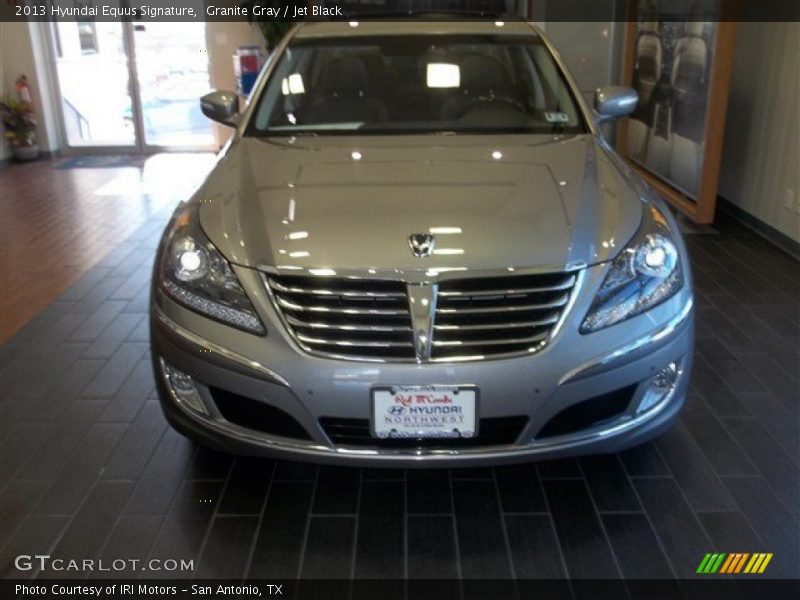 Granite Gray / Jet Black 2013 Hyundai Equus Signature
