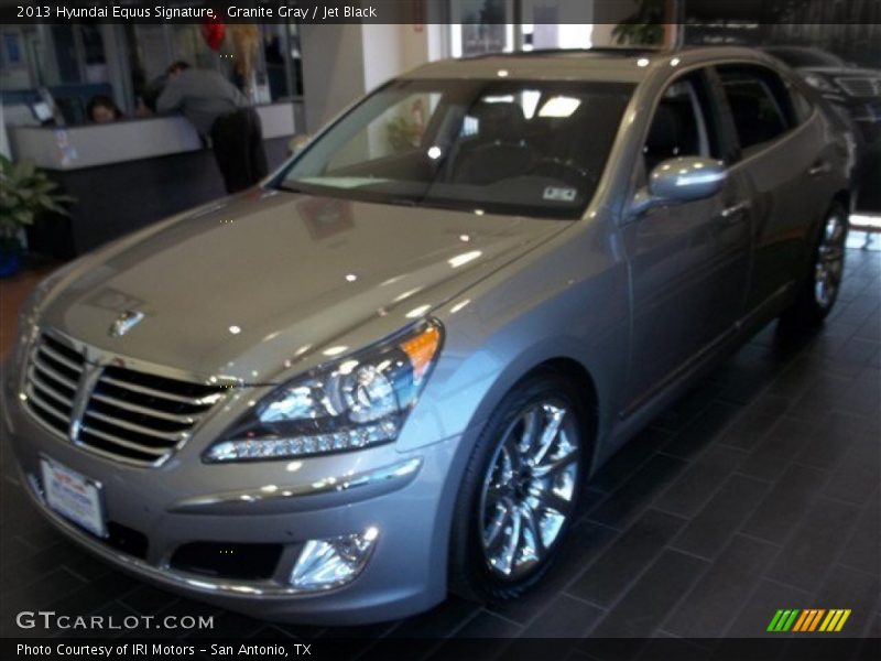 Granite Gray / Jet Black 2013 Hyundai Equus Signature