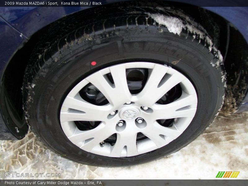 Kona Blue Mica / Black 2009 Mazda MAZDA6 i Sport
