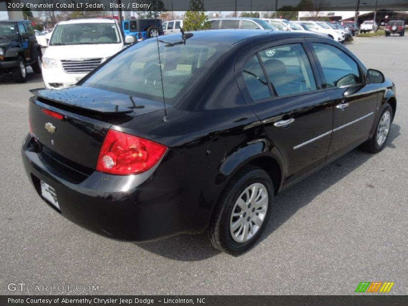 Black / Ebony 2009 Chevrolet Cobalt LT Sedan