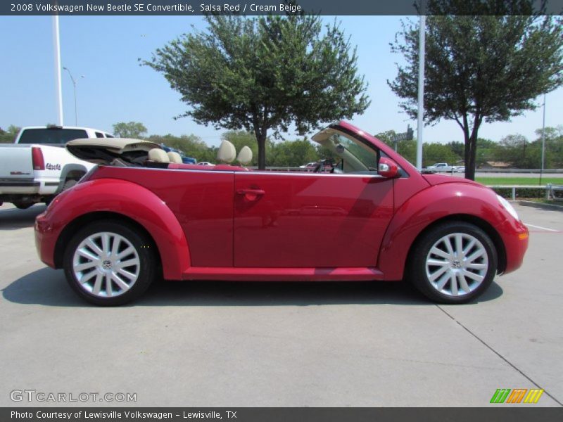  2008 New Beetle SE Convertible Salsa Red