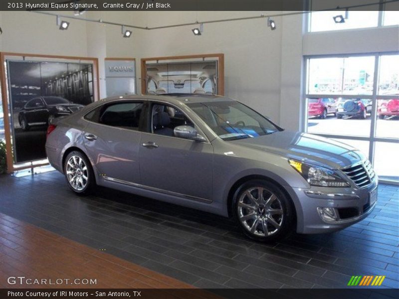 Granite Gray / Jet Black 2013 Hyundai Equus Signature