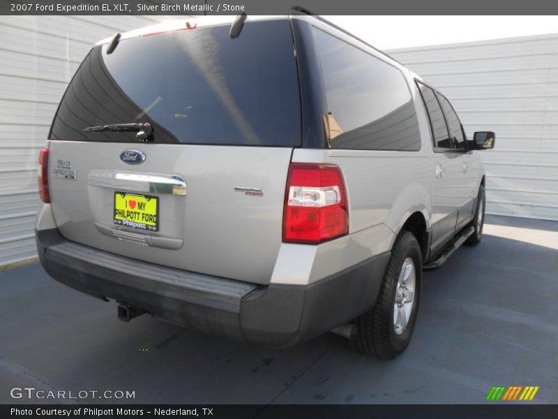 Silver Birch Metallic / Stone 2007 Ford Expedition EL XLT
