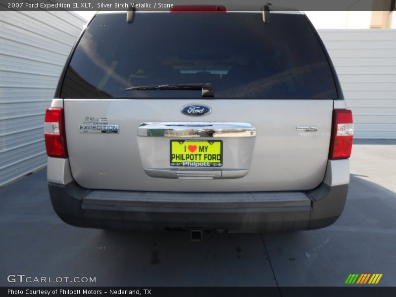 Silver Birch Metallic / Stone 2007 Ford Expedition EL XLT