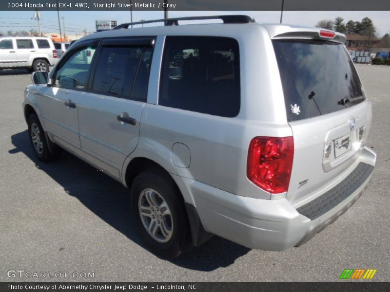 Starlight Silver Metallic / Gray 2004 Honda Pilot EX-L 4WD