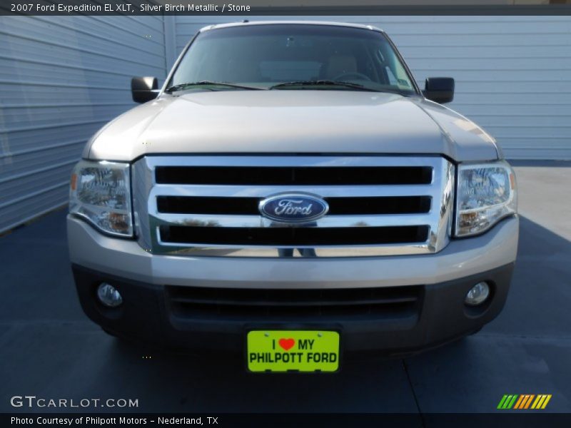 Silver Birch Metallic / Stone 2007 Ford Expedition EL XLT