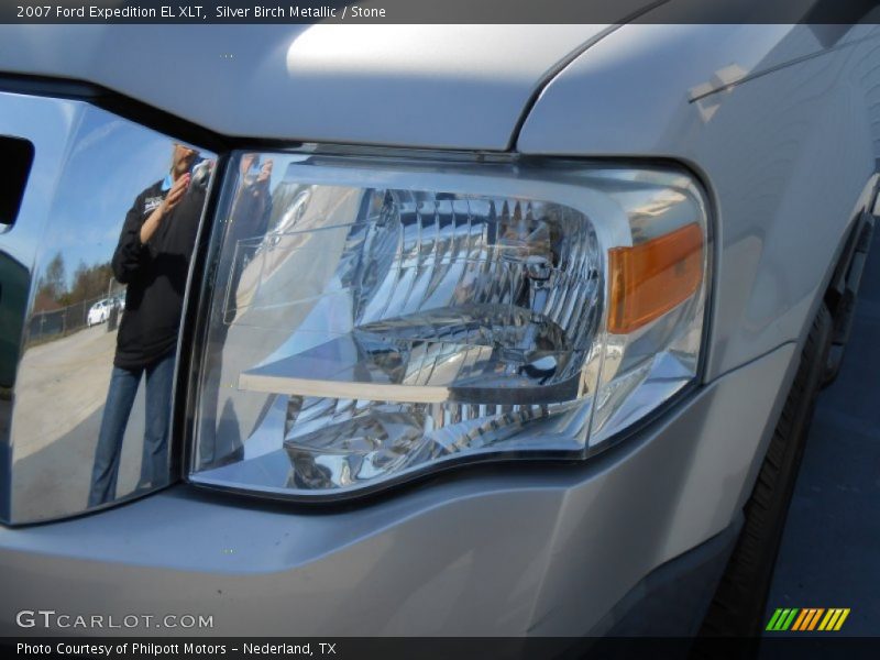 Silver Birch Metallic / Stone 2007 Ford Expedition EL XLT