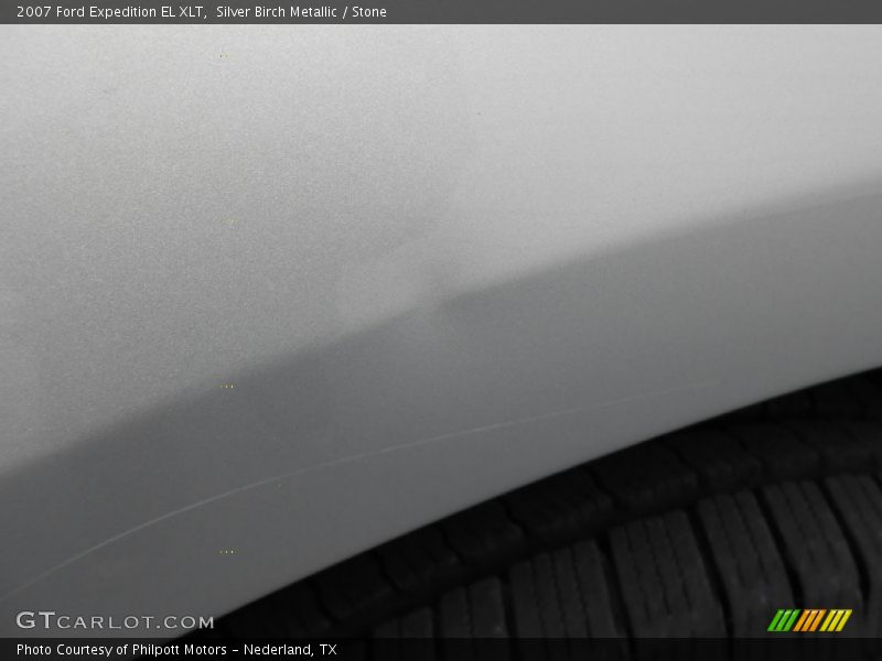 Silver Birch Metallic / Stone 2007 Ford Expedition EL XLT