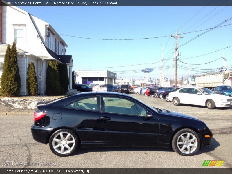 Black / Charcoal 2004 Mercedes-Benz C 230 Kompressor Coupe
