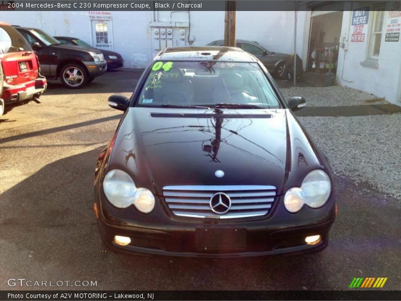 Black / Charcoal 2004 Mercedes-Benz C 230 Kompressor Coupe