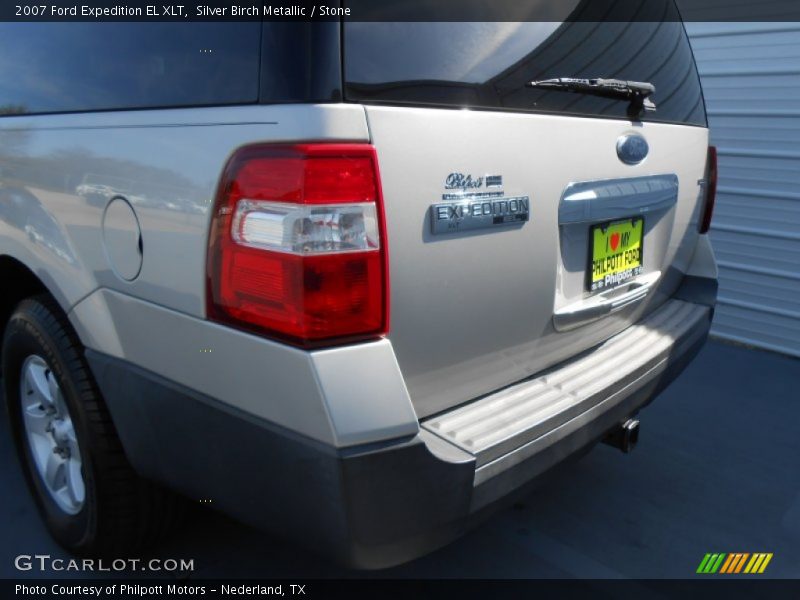 Silver Birch Metallic / Stone 2007 Ford Expedition EL XLT