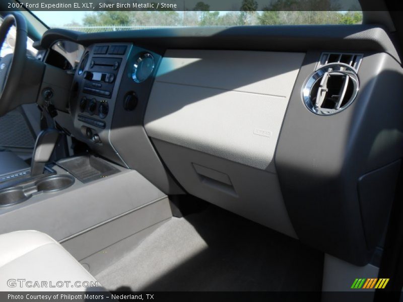 Silver Birch Metallic / Stone 2007 Ford Expedition EL XLT