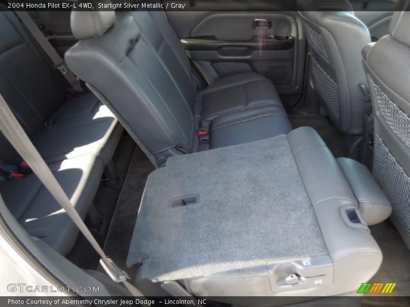 Starlight Silver Metallic / Gray 2004 Honda Pilot EX-L 4WD