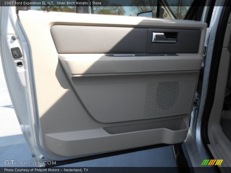 Silver Birch Metallic / Stone 2007 Ford Expedition EL XLT
