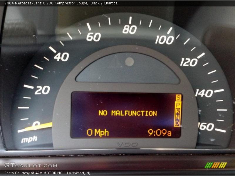 Black / Charcoal 2004 Mercedes-Benz C 230 Kompressor Coupe