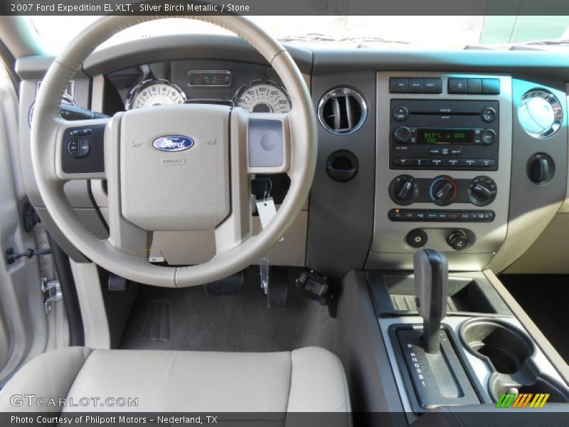 Silver Birch Metallic / Stone 2007 Ford Expedition EL XLT