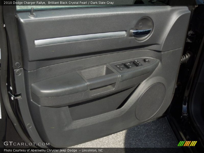 Brilliant Black Crystal Pearl / Dark Slate Gray 2010 Dodge Charger Rallye