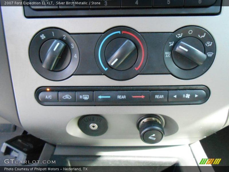 Silver Birch Metallic / Stone 2007 Ford Expedition EL XLT