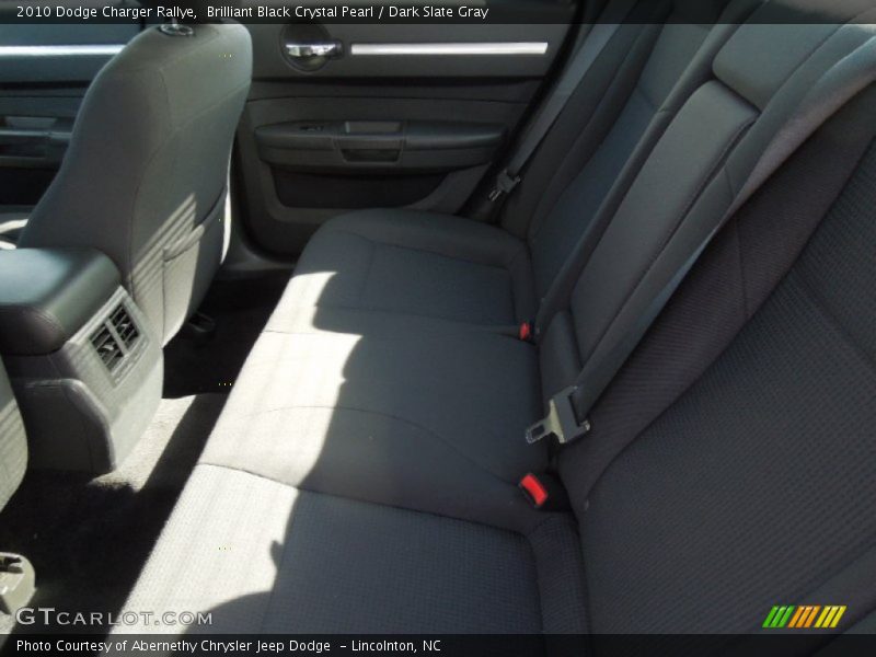 Brilliant Black Crystal Pearl / Dark Slate Gray 2010 Dodge Charger Rallye