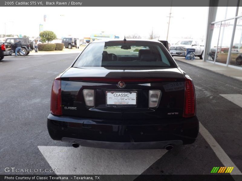 Black Raven / Ebony 2005 Cadillac STS V6