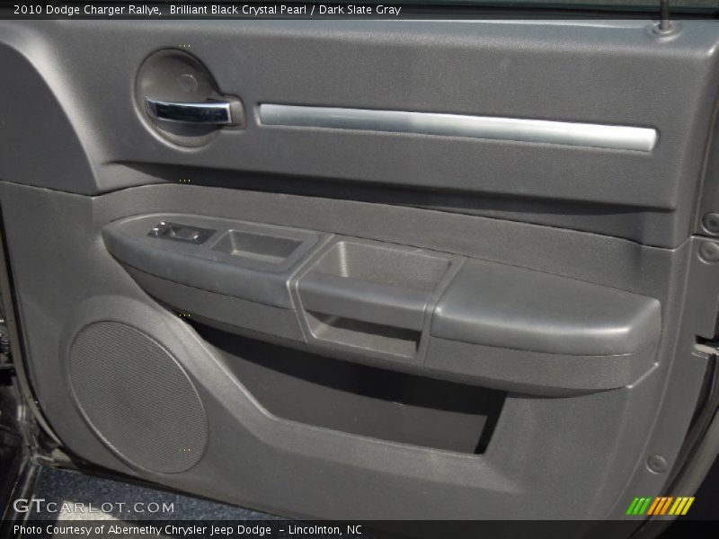 Brilliant Black Crystal Pearl / Dark Slate Gray 2010 Dodge Charger Rallye