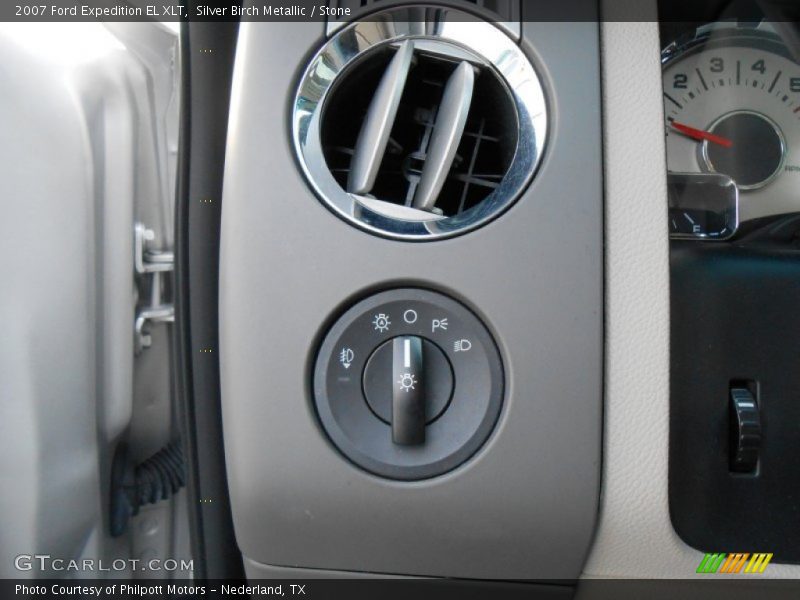 Silver Birch Metallic / Stone 2007 Ford Expedition EL XLT