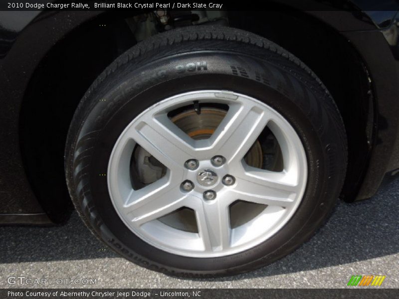 Brilliant Black Crystal Pearl / Dark Slate Gray 2010 Dodge Charger Rallye