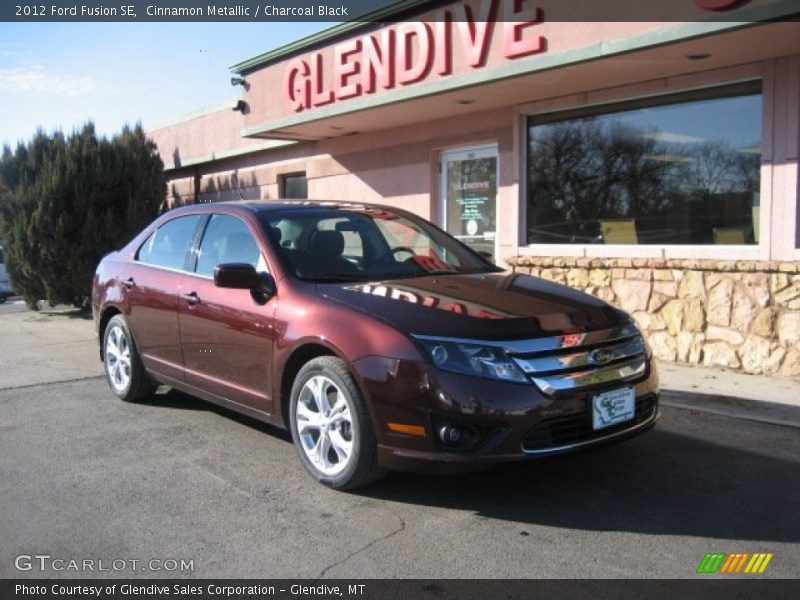 Cinnamon Metallic / Charcoal Black 2012 Ford Fusion SE