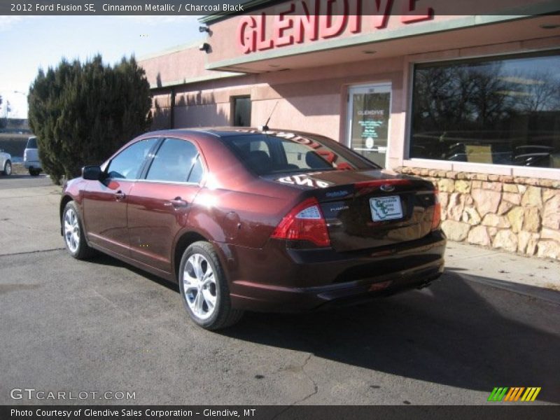 Cinnamon Metallic / Charcoal Black 2012 Ford Fusion SE