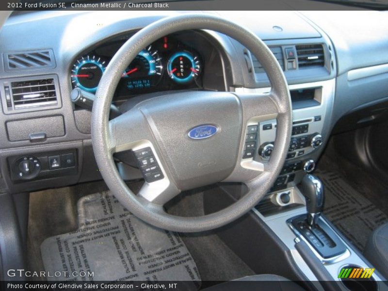 Cinnamon Metallic / Charcoal Black 2012 Ford Fusion SE