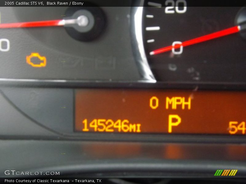 Black Raven / Ebony 2005 Cadillac STS V6