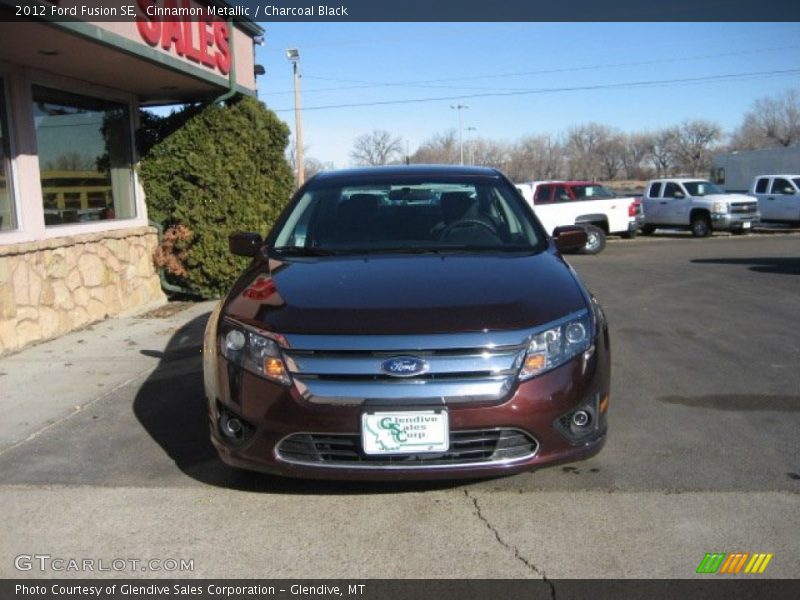 Cinnamon Metallic / Charcoal Black 2012 Ford Fusion SE