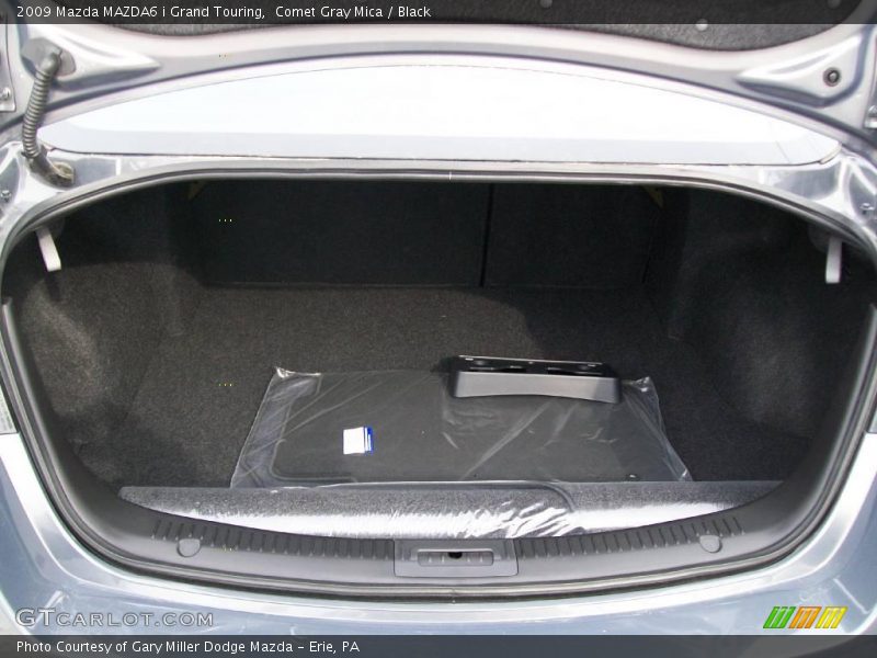 Comet Gray Mica / Black 2009 Mazda MAZDA6 i Grand Touring