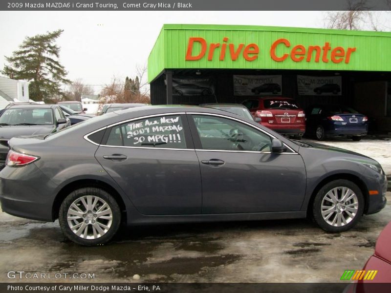 Comet Gray Mica / Black 2009 Mazda MAZDA6 i Grand Touring