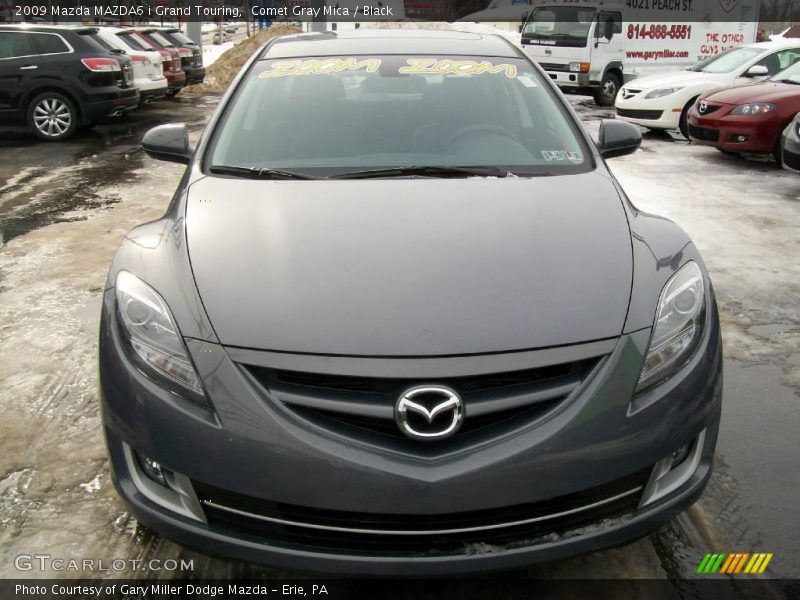 Comet Gray Mica / Black 2009 Mazda MAZDA6 i Grand Touring