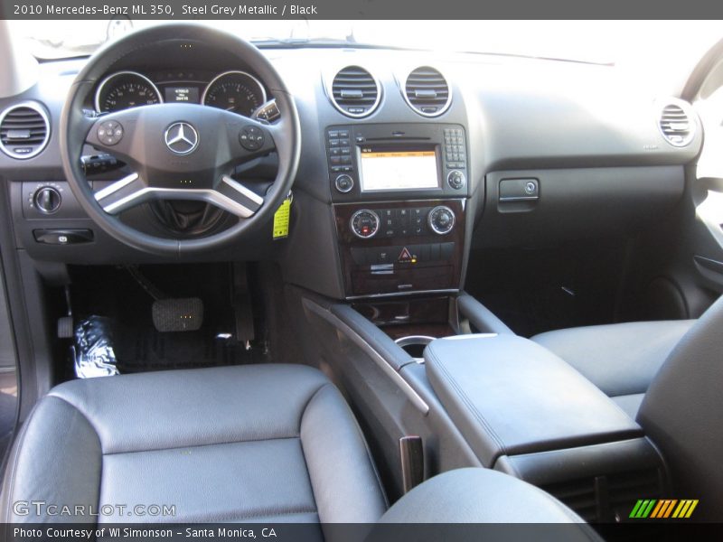 Black Interior - 2010 ML 350 