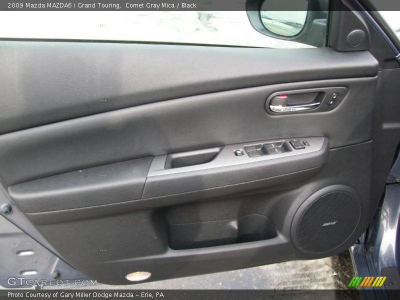 Comet Gray Mica / Black 2009 Mazda MAZDA6 i Grand Touring