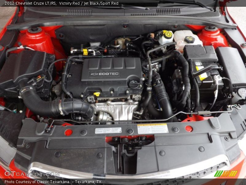 Victory Red / Jet Black/Sport Red 2012 Chevrolet Cruze LT/RS