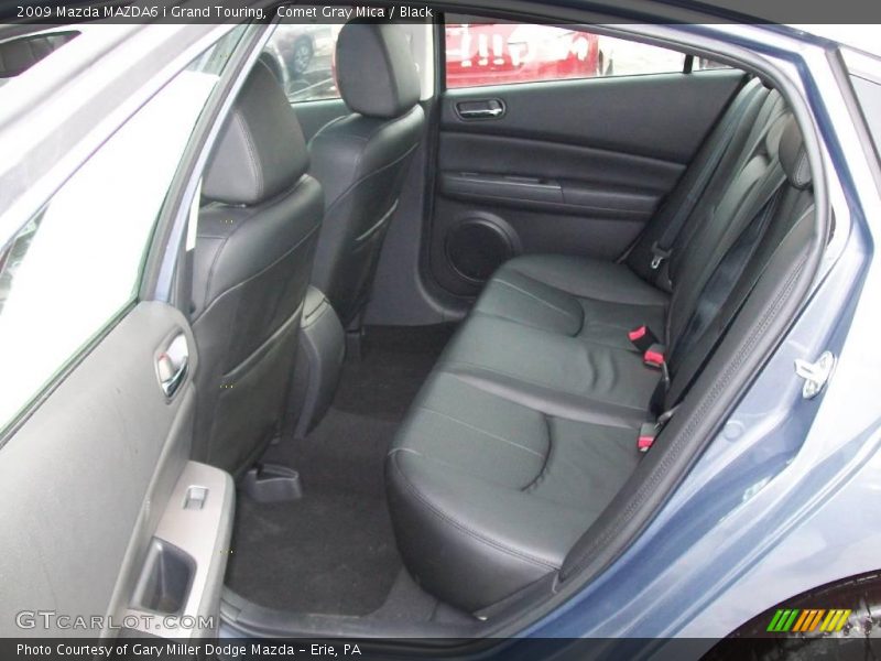 Comet Gray Mica / Black 2009 Mazda MAZDA6 i Grand Touring