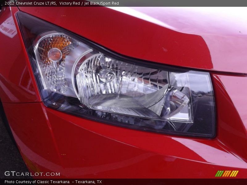 Victory Red / Jet Black/Sport Red 2012 Chevrolet Cruze LT/RS