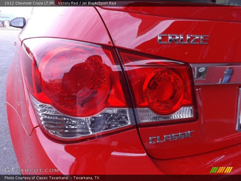 Victory Red / Jet Black/Sport Red 2012 Chevrolet Cruze LT/RS